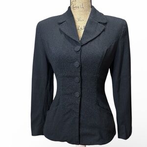 Bebe Classic Vintage Black Women's Suit Jacket. EC. Size 4